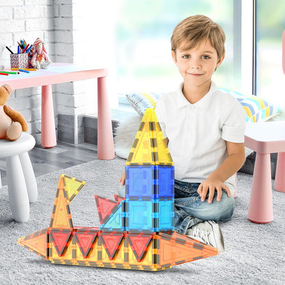 PicassoTiles - juego de 60 piezas de bloques de construcción magnét...