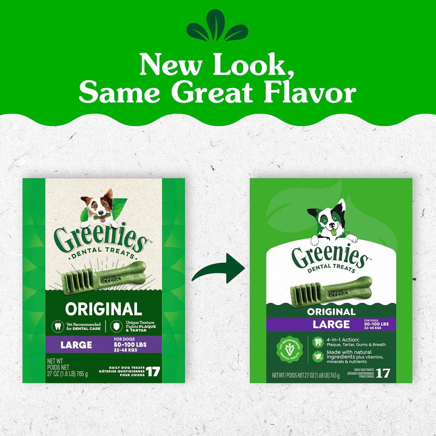 GREENIES - Golosinas naturales originales para la salud dental de p...