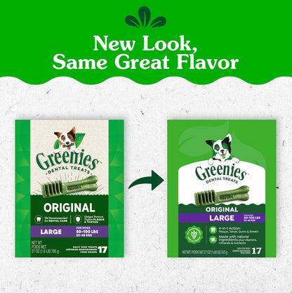 GREENIES - Golosinas naturales originales para la salud dental de p...