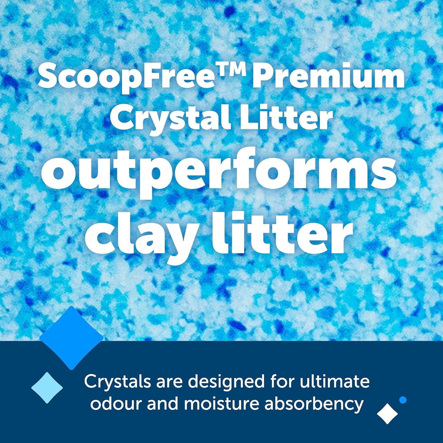 PetSafe ScoopFree Arena de Cristal Premium para Gatos - Supera a la...