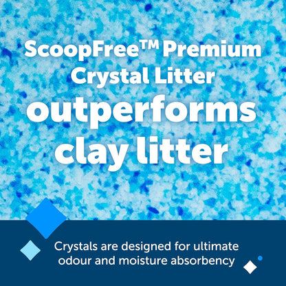 PetSafe ScoopFree Arena de Cristal Premium para Gatos - Supera a la...