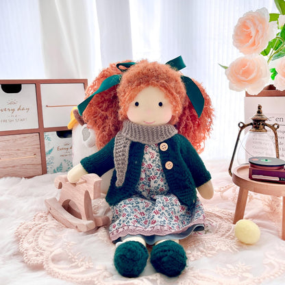 BlissfulPixie Muñeca Waldorf hecha a mano- Diana 12", Muñeca de...