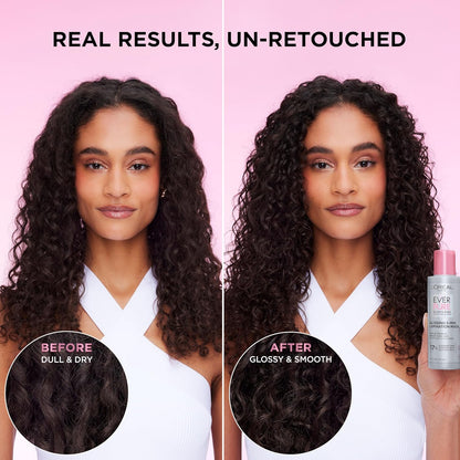 L'Oreal Paris Máscara capilar de laminación Glossing con ácido glicólico, tratamiento capilar para un brillo duradero y suavidad para cabello opaco y seco, EverPure, 5.1 onzas líquidas