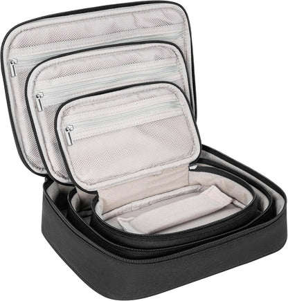 AKOZLIN Estuche organizador de cables con divisor ajustable, 3 unid...