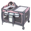 Baby Trend - Cuna Lil Snooze Deluxe III, color rosa