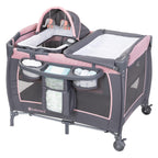 Baby Trend - Cuna Lil Snooze Deluxe III, color rosa