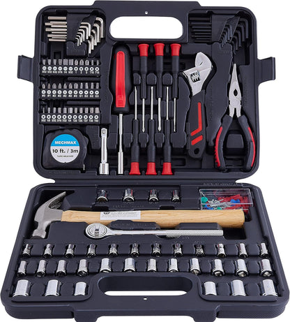 MECHMAX Kit de herramientas de 149 piezas, juego de herramientas ma...