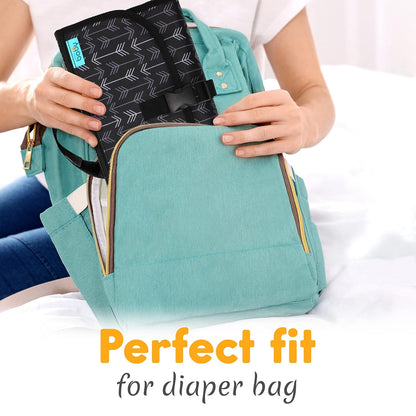 Kopi Baby Cambiador de pañales portátil, bolsa de viaje con bolsill...