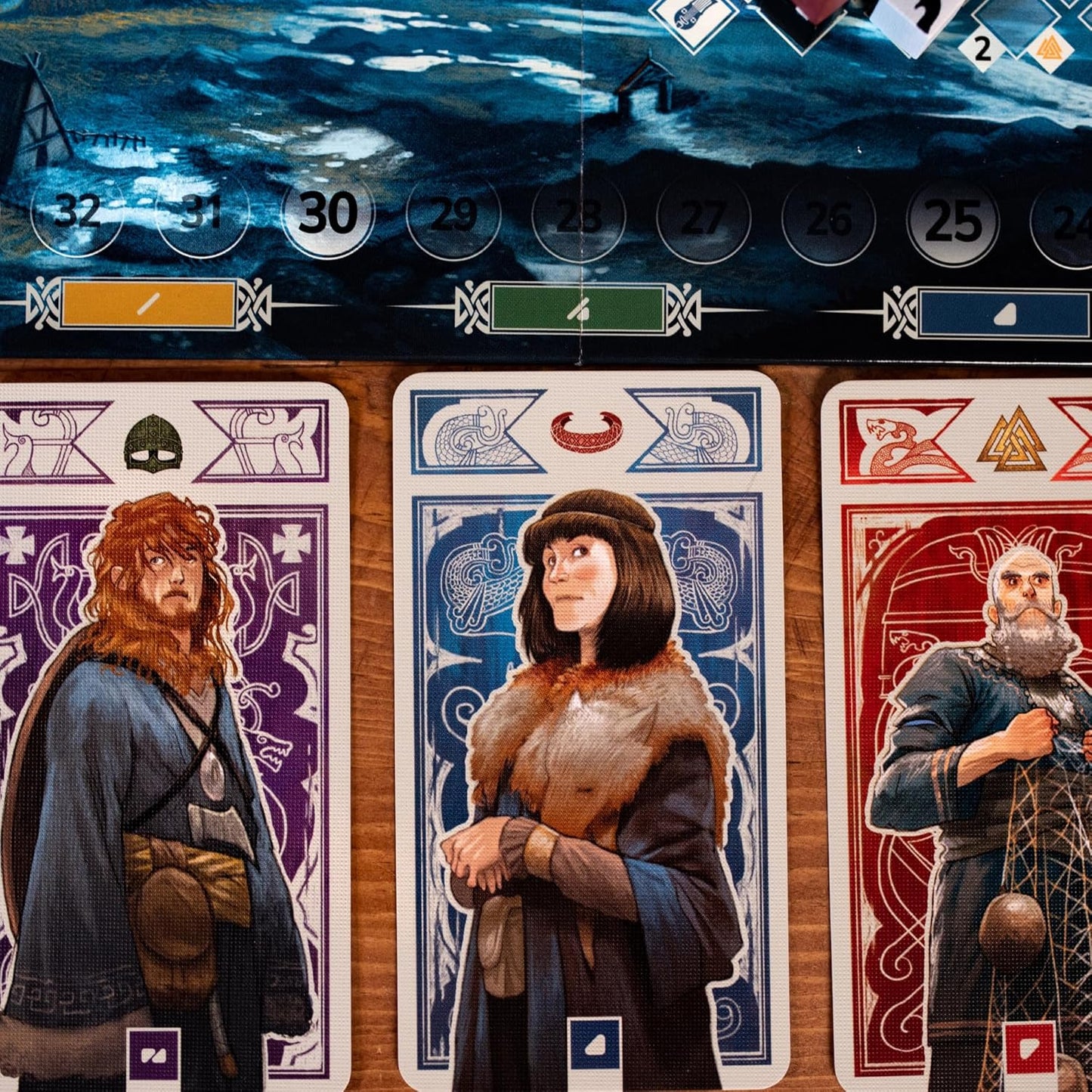 Knarr Board Game - Form the Greatest Band of Vikings! Thrilling Exploration and Strategy Game, Fun Family Game for Kids & Adults, Ages 10+, 2-4 Players, 30 Min Playtime, Made by Pandasaurus Games