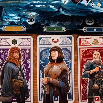 Knarr Board Game - Form the Greatest Band of Vikings! Thrilling Exploration and Strategy Game, Fun Family Game for Kids & Adults, Ages 10+, 2-4 Players, 30 Min Playtime, Made by Pandasaurus Games