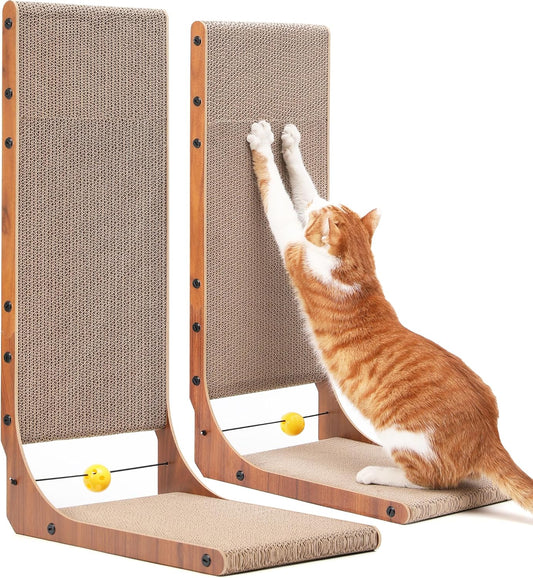 FUKUMARU Rascador para Gatos, Almohadilla para Rascar de 26.8 Pulga...