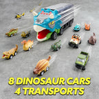 JOYIN Juguetes de Dinosaurio 13 en 1 para Niños de 3-5, Camión de D...