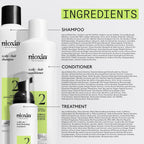 NIOXIN Kits de sistema de engrosamiento del cuero cabelludo + cabel...