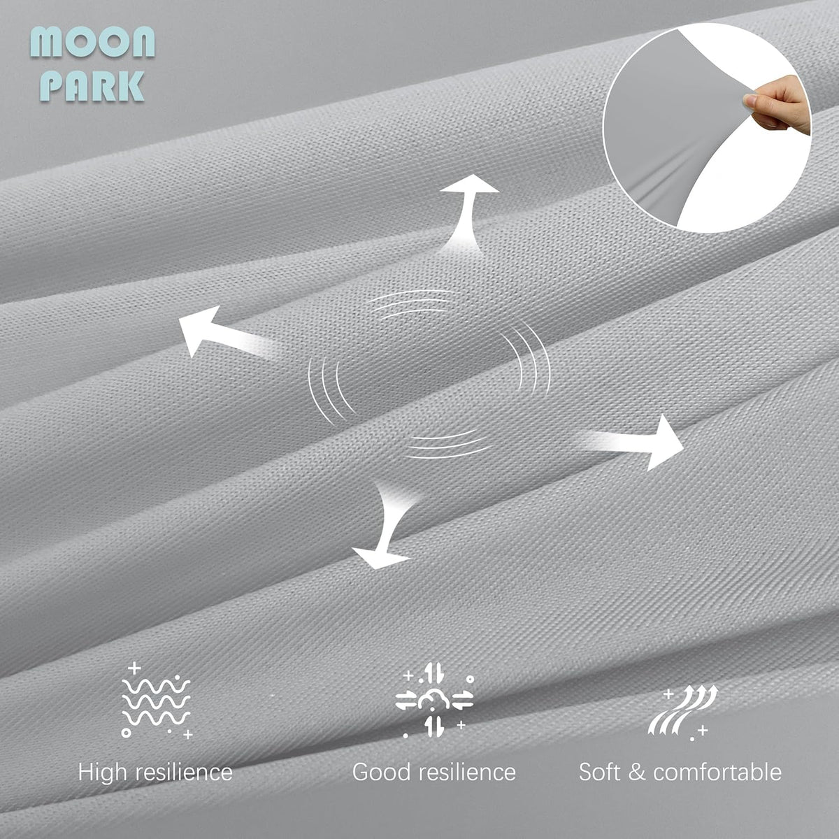 MOON PARK- Almohadas de embarazo y maternidad de cuerpo completo pa...