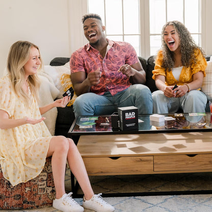 Juego de fiesta BAD PEOPLE + Set After Dark – Divertido juego de cartas para adultos para amigos y noche de juegos | Divertido juego de mesa para conversaciones y rompehielos para fiestas, prejuegos