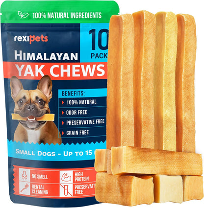 Masticables de queso de yak del Himalaya 100% natural para perros d...