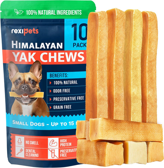 Masticables de queso de yak del Himalaya 100% natural para perros d...