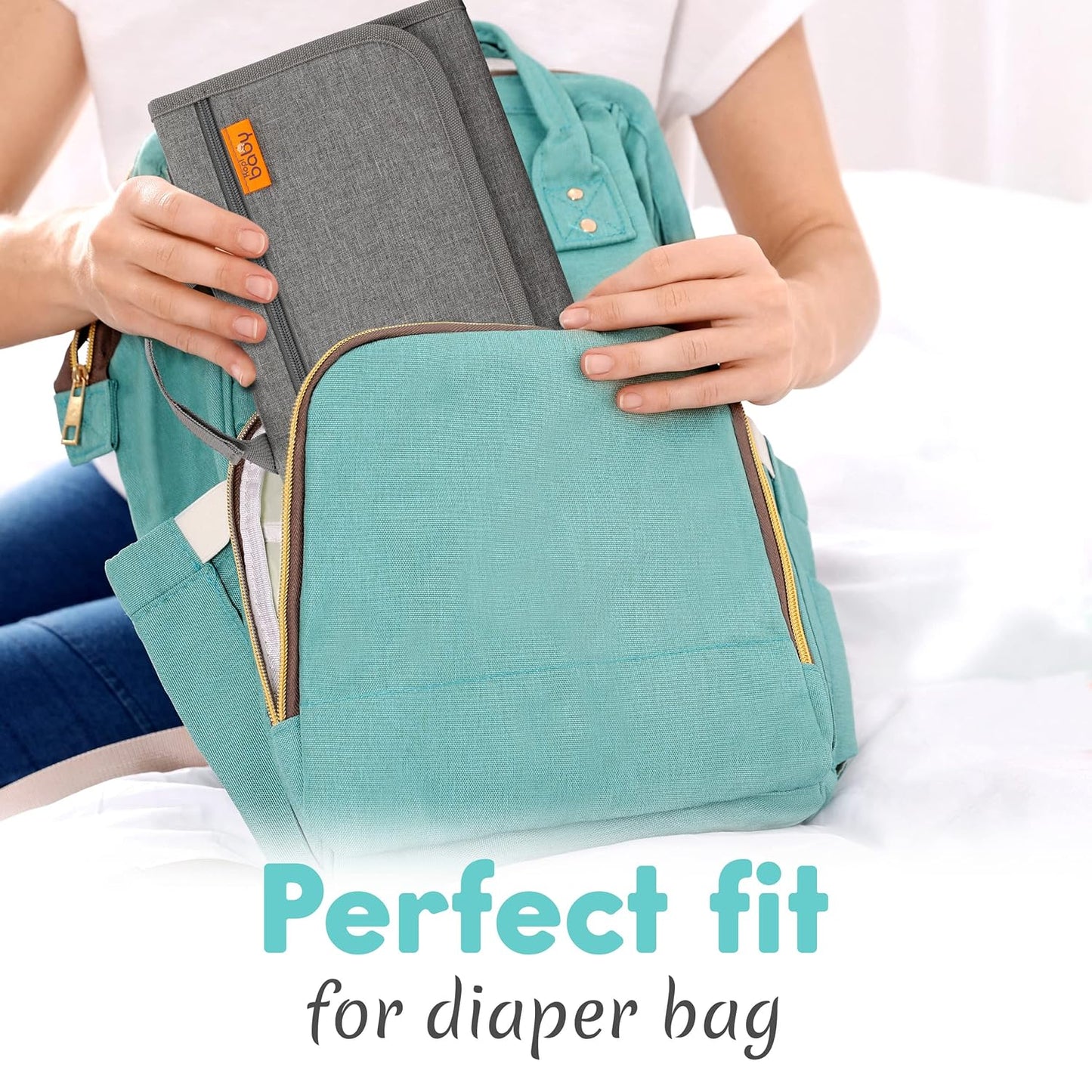 Kopi Baby Cambiador de pañales portátil, bolsa de viaje para cambia...