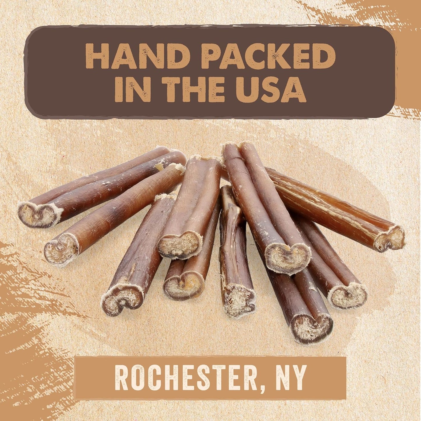 Mighty Paw Naturals Bully Sticks para perros pequeños y medianos \u...