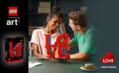LEGO Art Love Juego de construcción coleccionable Kit de