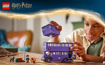 LEGO Harry Potter Knight Bus Adventure - Juguete de construcción para niños, niños y niñas, a partir de 8 años - Autobús icónico de Harry Potter y el prisionero de Azkaban - con 5 minifiguras - Idea