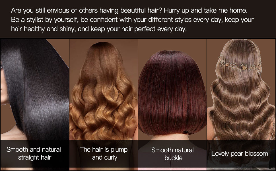 Cepillo redondo para secado con cerdas de jabalí, juego de cepillos térmicos de cerámica y tecnología iónica L+Samll redondo para niñas/mujeres, peluquería y peinado, ideal para rizar cabello corto y largo