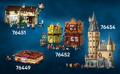LEGO Harry Potter Book Nook: Hogwarts Express Building Set – Decoración de estante de dormitorio para niños, niñas y fanáticos, a partir de 10 años – Minifiguras coleccionables de Harry & Ron – Idea