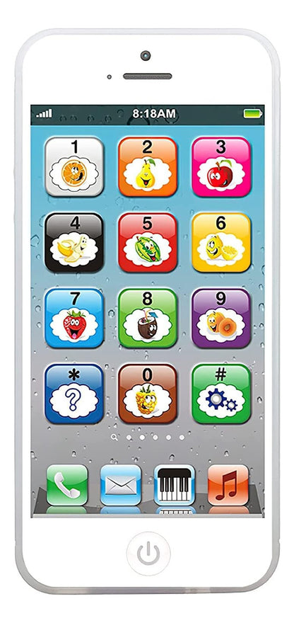 Juguete De Aprendizaje Teléfono Celular De Juego Con 8 Funci