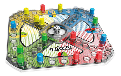 Hasbro Gaming Juego De Mesa Trouble Para Niños De 5 Años En