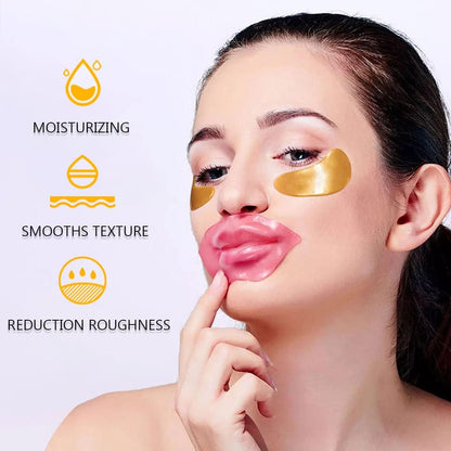 30 Pares De Máscaras De Labios Y Máscara De Ojos, Parches De