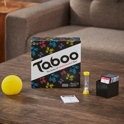 Hasbro Gaming Taboo Classic - Juego De Adivinanzas De Palabr