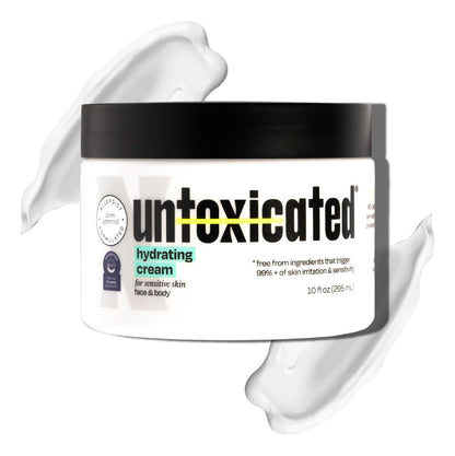 Untoxicated Crema Hidratante Facial Y Crema Corporal Para Pi