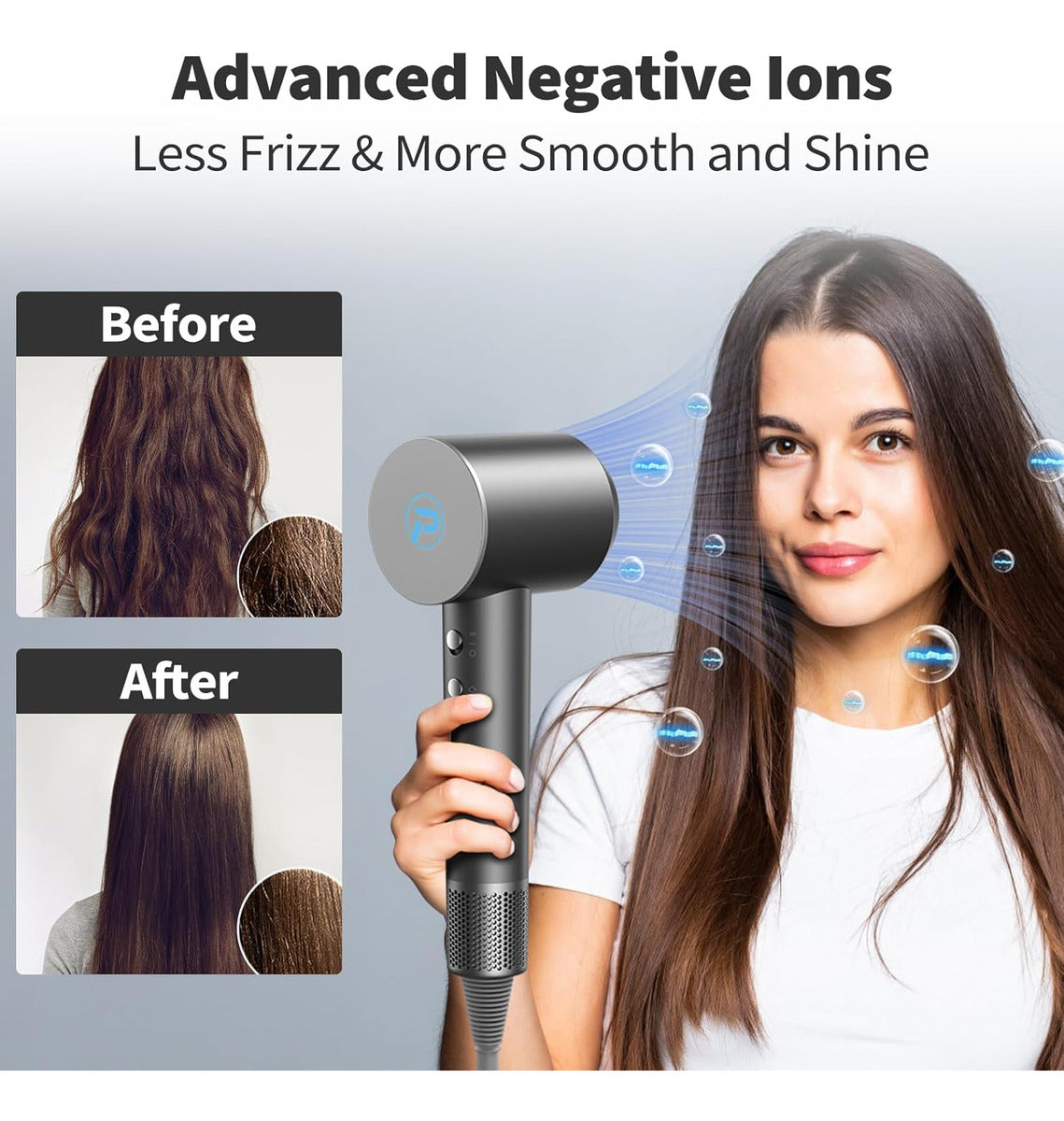 Secador De Pelo  Secador De Pelo Profesional De 110,000 Rpm
