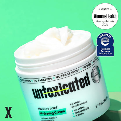 Untoxicated Crema Hidratante Facial Y Crema Corporal Para Pi