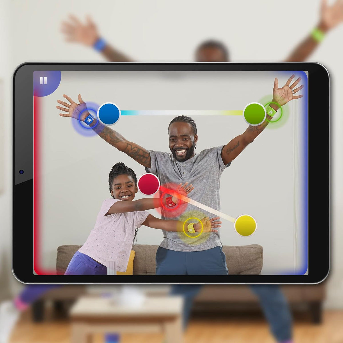 Juego Twister Air | Juego De Aplicación Ar Con Bandas Para M