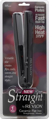 Plancha Para Cabello De Crámica De Tamaño Medio Revlon Rvst2
