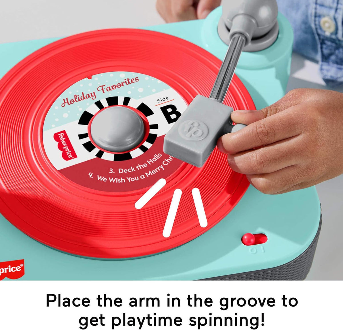 Fisher-price Juguete Musical De Lujo Rockin' Record Player C