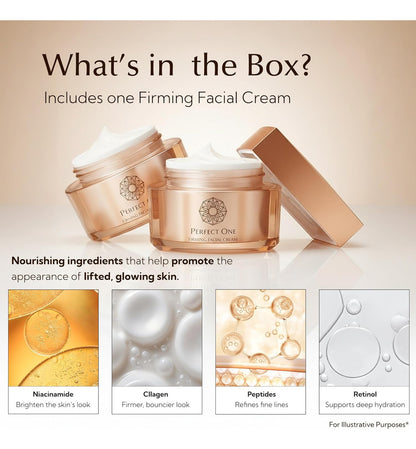 Perfect One Crema Facial Reafirmante  Hidratante De Colágen