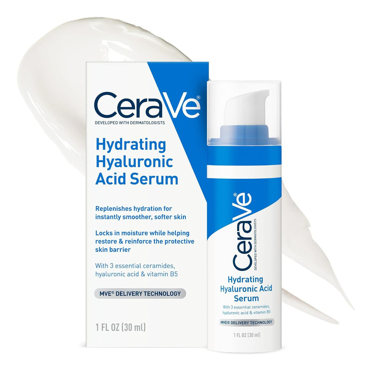 Cerave Suero De Ácido Hialurónico Para La Cara Con Vitamina