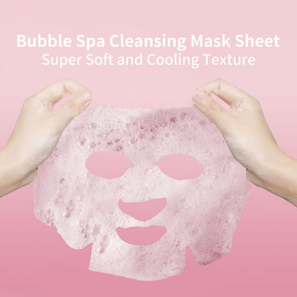 Paquete De 10 Mascarillas Faciales De Burbujas Rosa O2 Para