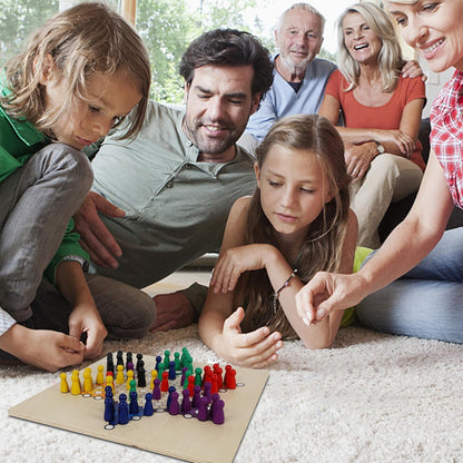 Juegoal Juego De Mesa De Madera 7 En 1 Para Niños Y Adultos,