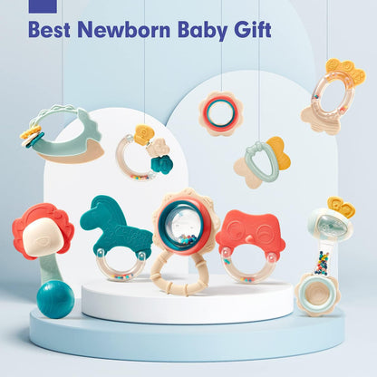 Hahaland Juguetes Para Bebés De 0 A 6 Meses, Sonajeros P