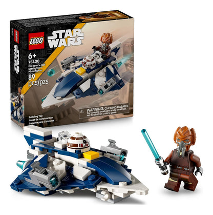 Lego Star Wars Plo Koon's Jedi Starfighter Microfighter
