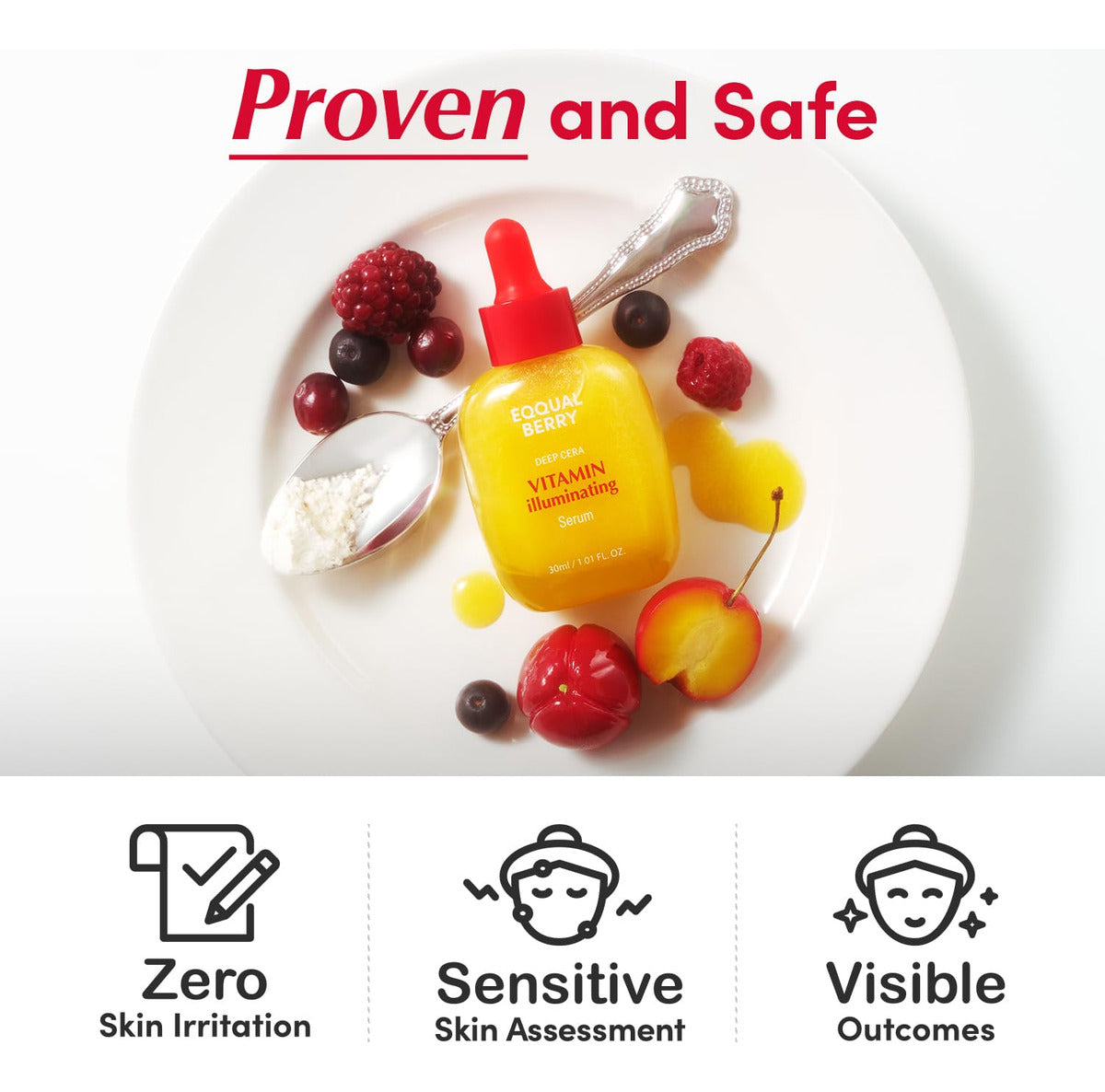 Eqqualberry Suero Iluminador De Vitaminas  Suero Iluminador