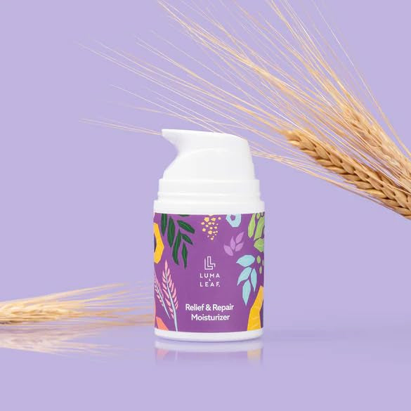 Luma & Leaf Hidratante Facial Para Piel Seca  Crema Facial