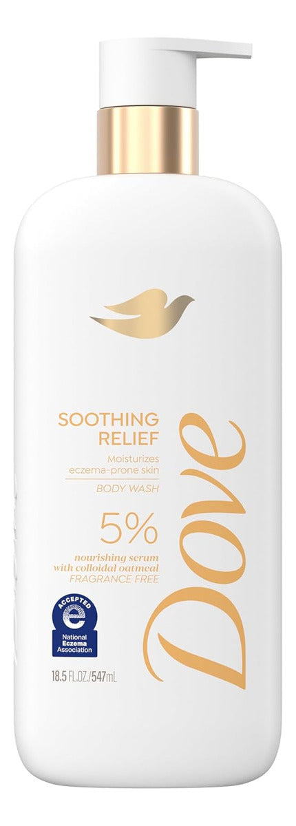 Dove Jabón Corporal Sin Fragancia Para Alivio Y Humectación,