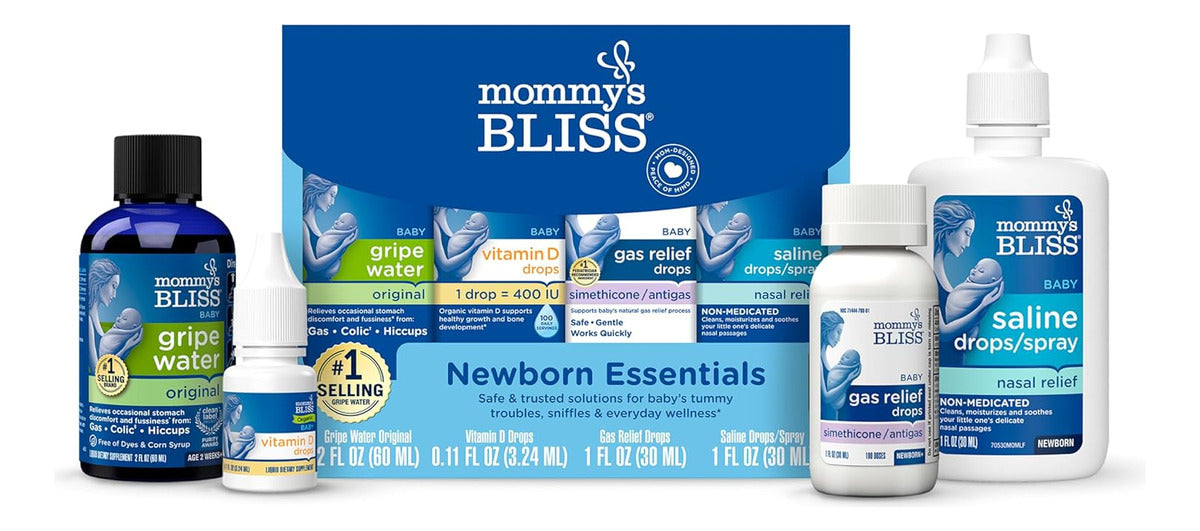 Mommy's Bliss Kit De 4 Piezas De Artículos Esenciales