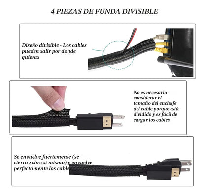 N Norocme Kit De Organización De Cables De 192 Piezas, 4