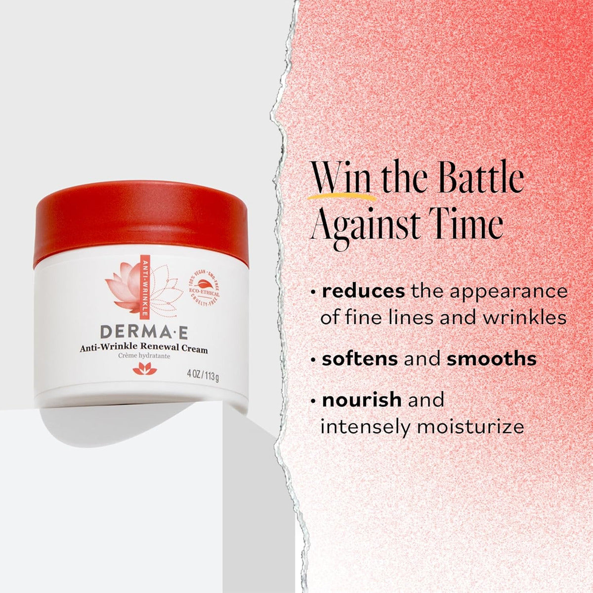 Derma E Crema Antiarrugas Para La Piel Renovadora - Crema De