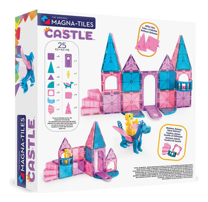 Magna-tiles Castle - Juego De Construcción Magnética